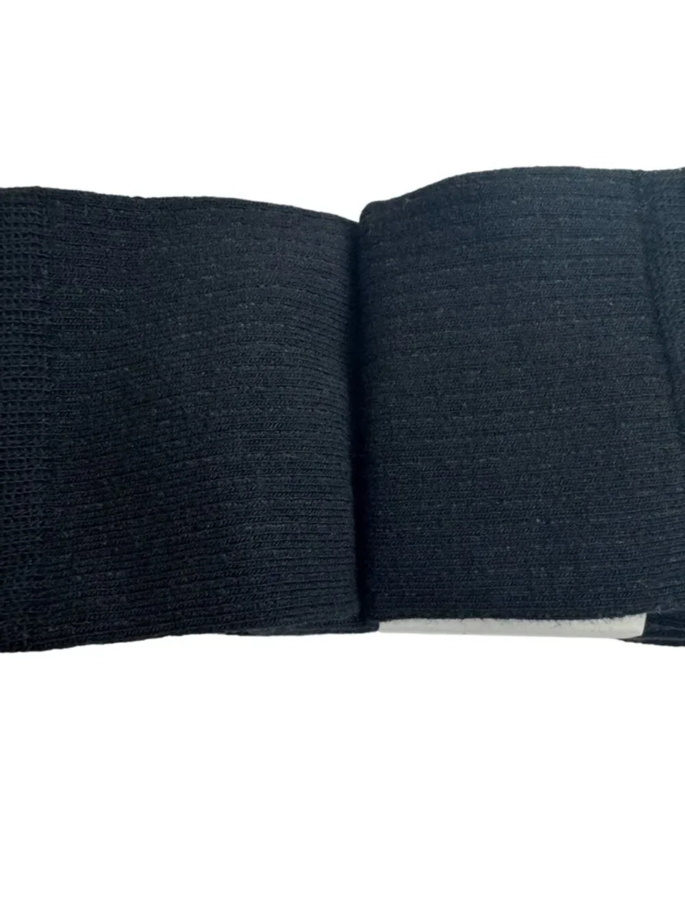 Calvin Klein NEW Dress Socks 3 Pairs Solid Black Combed Cotton Career Business